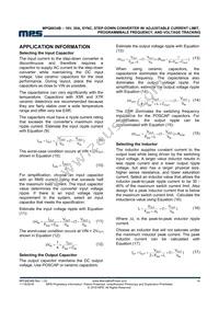 MPQ8634BGLE-P Datasheet Page 18