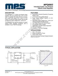 MPQ8903DJ-3.3-LF-P Datasheet Cover