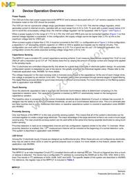 MPR121QR2 Datasheet Page 4