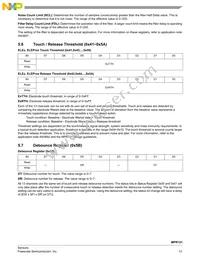 MPR121QR2 Datasheet Page 13