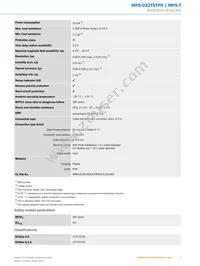 MPS-032TSTP0 Datasheet Page 3