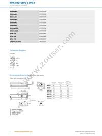 MPS-032TSTP0 Datasheet Page 4