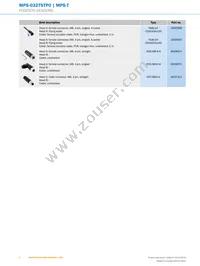 MPS-032TSTP0 Datasheet Page 6