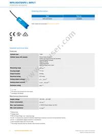 MPS-064TSNP0 Datasheet Page 2