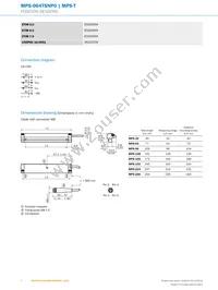 MPS-064TSNP0 Datasheet Page 4