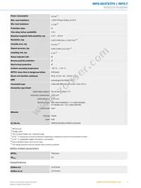 MPS-064TSTP0 Datasheet Page 3