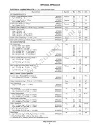 MPS2222ARLG Datasheet Page 2