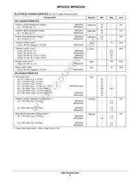MPS2222ARLRP Datasheet Page 2