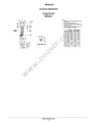 MPS4124G Datasheet Page 3