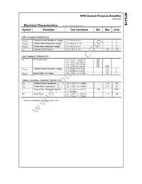 MPSA18_D75Z Datasheet Page 2