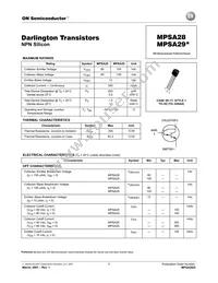 MPSA28_D75Z Datasheet Cover
