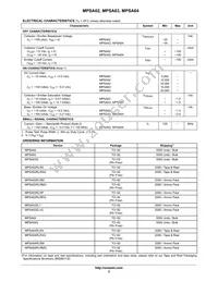 MPSA63 Datasheet Page 2