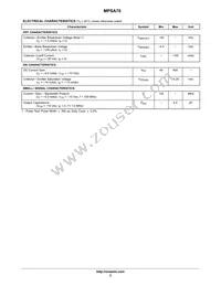 MPSA70RLRMG Datasheet Page 2