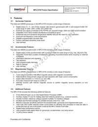 MPU-9150 Datasheet Page 9