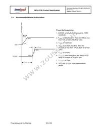 MPU-9150 Datasheet Page 22