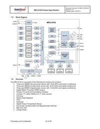 MPU-9150 Datasheet Page 23