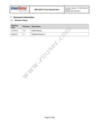 MPU-9250 Datasheet Page 4