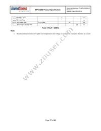 MPU-9250 Datasheet Page 17
