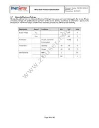 MPU-9250 Datasheet Page 18