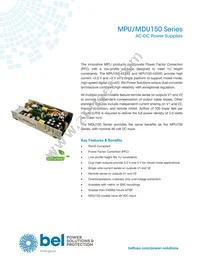 MPU150-3300G Datasheet Cover