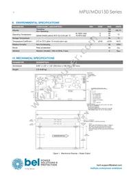 MPU150-3300G Datasheet Page 6