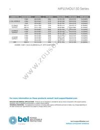 MPU150-3300G Datasheet Page 8