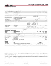 MPU150-4350 Datasheet Page 4