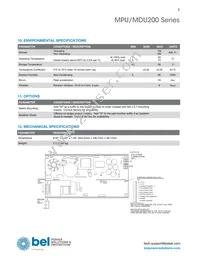 MPU200-1024G Datasheet Page 5