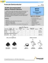 MPX10GS Datasheet Cover