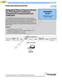 MPX4080D Datasheet Cover