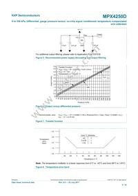 MPX4250D Datasheet Page 5