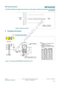 MPX4250D Datasheet Page 6