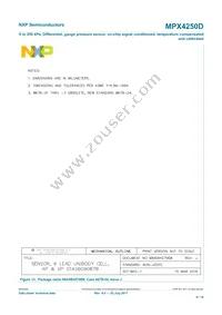MPX4250D Datasheet Page 9