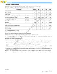 MPX4250GP Datasheet Page 2