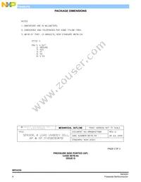 MPX4250GP Datasheet Page 8