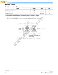 MPX5010DP1 Datasheet Page 4