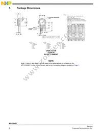 MPX5999D Datasheet Page 6