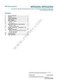 MPXAZ4250AC6T1 Datasheet Page 16