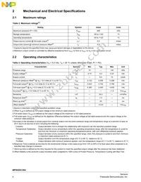 MPXHZ6130AC6U Datasheet Page 4