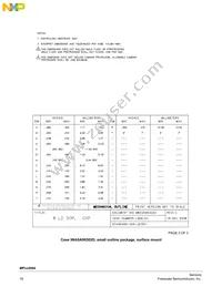 MPXV5004G7U Datasheet Page 16