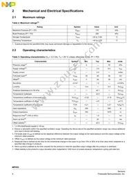 MPXV53GC7U Datasheet Page 4