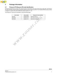 MPXV53GC7U Datasheet Page 7