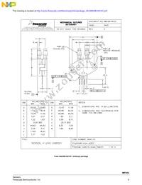 MPXV53GC7U Datasheet Page 9