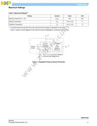 MPXV7025DPT1 Datasheet Page 3