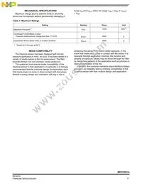 MPXY8021A6U Datasheet Page 11