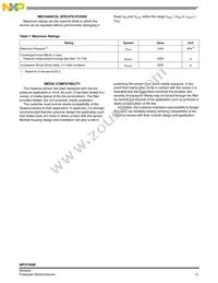 MPXY8040A6U Datasheet Page 13