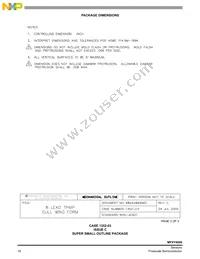 MPXY8040A6U Datasheet Page 16