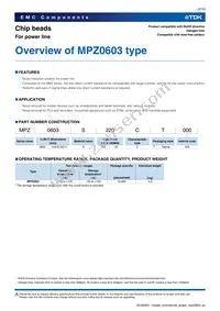 MPZ0603S220CT000 Datasheet Page 3