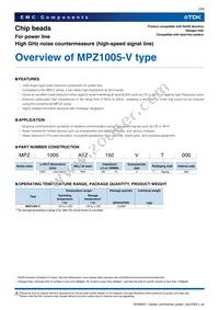 MPZ1005AFZ300VT000 Datasheet Page 3