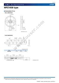 MPZ1608S221ATD25 Datasheet Page 11